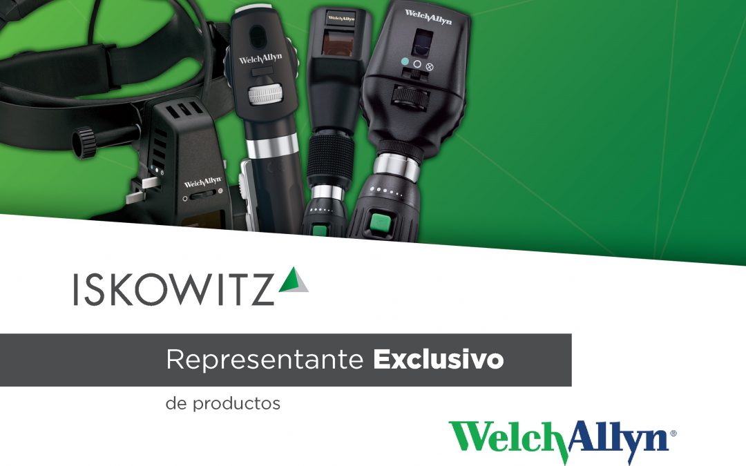 Iskowitz representante exclusivo de Welch Allyn